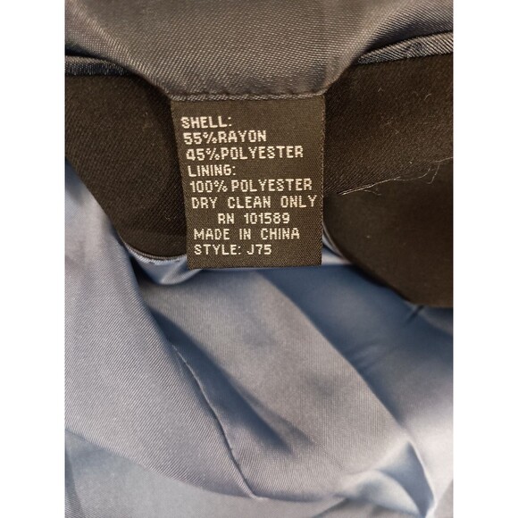 Alberto Cardinali Blazer Jacket Size 50L Black - Picture 10 of 10